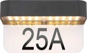 Aplica solara LED iluminat numar de casa IP54 SOLAR