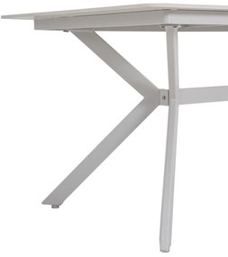 Masă de grădină Ballena cu blat de sticlă