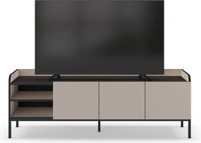 Comodă TV crem 160x55x42 cm Adara – Marckeric