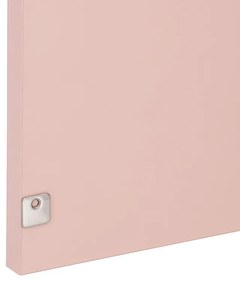 Boxie 1 ușă dulap de perete 80x40x37 cm roz