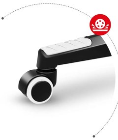 Fotoliu gaming Fusion 6.2 (alb + gri). 1087487