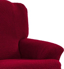 Nueva Textura Huse care se întind foarte bine NIAGARA bordo fotoliu (l. 70 - 110 cm)