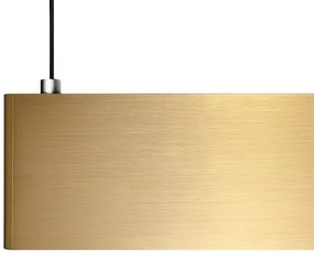 Lustră LED LINEA suspendată pe cablu, 36W, 230V, 3000/4000/5700K, CRI 90, auriu