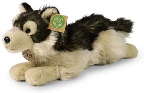 Lup de pluș Rappa culcat 32 cm ECO - FRIENDLY