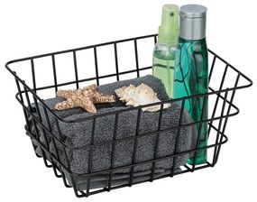 Coș depozitare Wenko Viana, negru