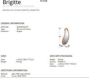 Oglinda decorativa Brigitte