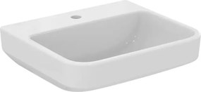 Lavoar suspendat Ideal Standard i.life B alb lucios 50 cm cu orificiu baterie