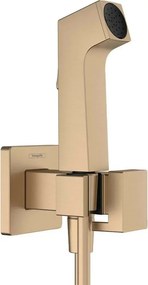 Dus igienic bronz periat Hansgrohe E EcoSmart cu 1 jet Bidette