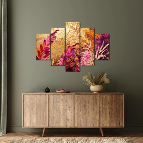 Tablou - Pictură abstractă de flori II. (150x105 cm)