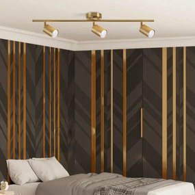 Spot GOLDI 3xGU10/10W/230V auriu