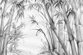 Tablou - Pădure de bambus (90x60 cm)