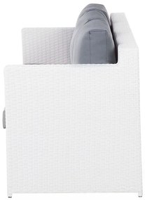Set canapele pentru grădină Rimi (alb). 1011661