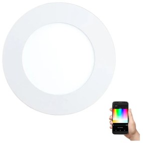 Eglo 32737 - Plafonieră încastrată LED RGB dimmabilă FUEVA-C LED/5,4W/230V