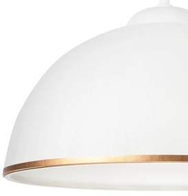 Lustră pe tijă RETRO II 1xE27/60W/230V alb