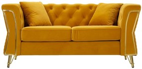 Canapea cu doua locuri, cu perne, 162X83X76 cm, Emy, Mauro Ferretti