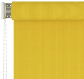 Jaluzea tip rulou de exterior, galben, 400x140 cm Galben, 400 x 140 cm