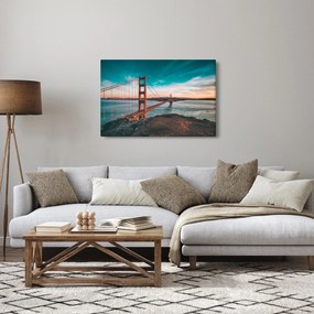Tablou - Golden Gate, San Francisco (90x60 cm)