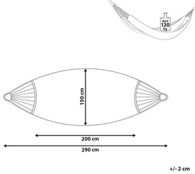 Plasă balansoar Remmingtion (bej) . 1075594