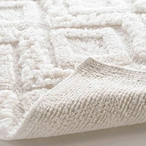 Covoraș de baie alb 50x80 cm Ikatis – douceur d'intérieur