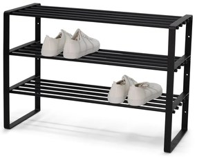 Pantofar negru din metal 70x48,5x29 cm Rex – Spinder Design