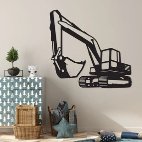 DUBLEZ | Tablou pentru camera copiilor - Excavator