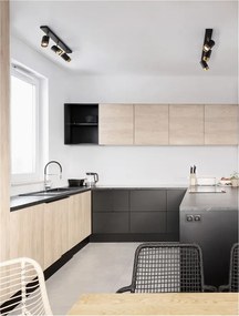 Plafoniera moderna minimalista cu 3 spoturi POGNO