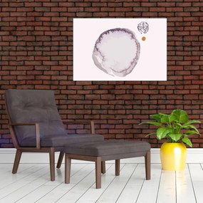 Tablou - Minimalism violet N⁰4 (90x60 cm)
