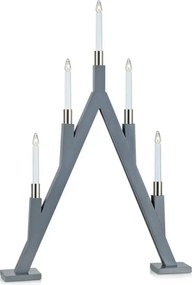 Decorațiune luminoasă gri cu model de Crăciun Bjurfors – Markslöjd