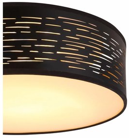 Plafoniera LED design modern TUNNO negru 15342D1 GL