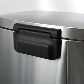 Coș de gunoi cu pedală soft-close Spirella Akira30 l, oțel inoxidabil periat, 30 l