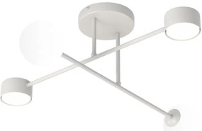 Lustră aplicată HOLON 2xG9/8W/230V + 2xGX53/12W gri