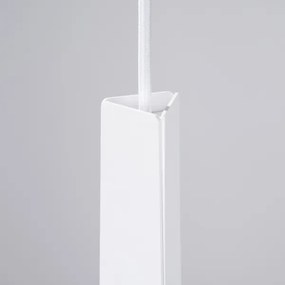 Lustră pe cablu Sollux SL.1399 PRYSM 3xG9/8W/230V alb