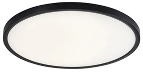 Plafoniera LED slim 50cm Paulos negru/alb