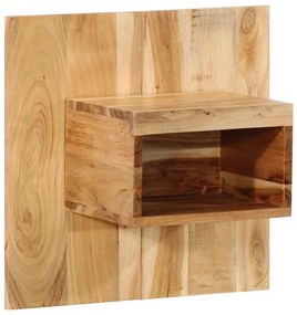 vidaXL Noptieră, 50x27x50 cm, lemn masiv de acacia