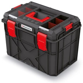 Cutie de scule A, 16 inch, organizator, negru