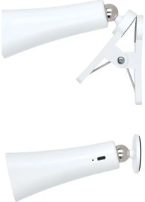 Retlux - Lampă LED reîncărcabilă, reglabilă 3-în-1, LED/3W/5V, 1200 mAh, alb