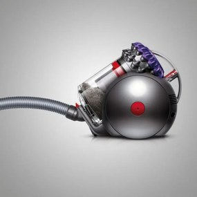 Aspirator fara sac Dyson Big Ball Parquet 2 228566-01, 600 W, 165 AW, 1,5 l, Tehnologie Radial Root Cyclone in 2 trepte, Recuperare automata in pozitie verticala, Nichel/Violet