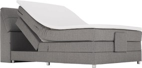 Pat electric reglabil, cu arcuri, gri, 120x200, GERONA NEW