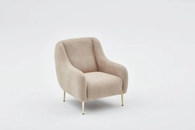 Fotoliu Simeon (Bej + Auriu). 1073296
