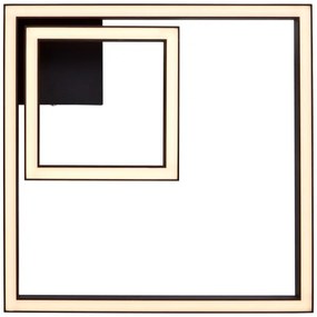 Plafonieră LED Brilliant QUON LED/24W/230V 3000K 40x40 cm negru