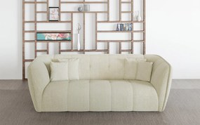 Canapea lemn masiv Malina 3 locuri, 250 × 81 × 115 cm