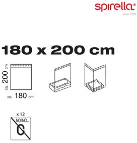 Perdea de duș 180x200 cm Teiva – Spirella