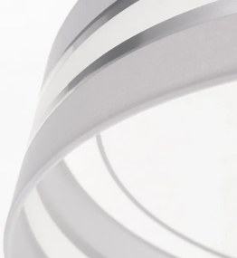 Plafonieră LED dimabilă SMART CORAL LED/24W/230V albă/argintie + telecomandă