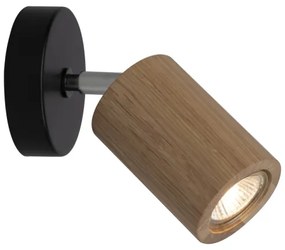 Spot-Light 3911174 - Aplică spot LED de perete MATTI 1xGU10/5W/230V, stejar