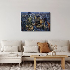 Tablou - Panorama de seară a Londrei (90x60 cm)