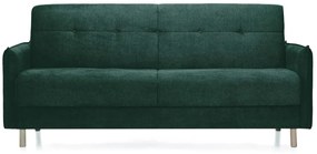 Canapea Extensibilă 3 locuri STONE, cu ladă de depozitare, 210x70x98 cm, Aston-Verde