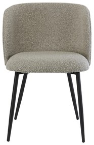 Scaun de sufragerie gri tapițat Elyna – Light &amp; Living