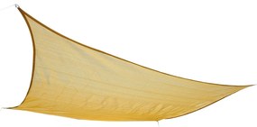 Outsunny Tendone parasole rettangolare in HDPE, sabbia, 3x4m
