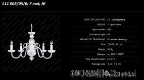 Lustra 5 brate cristal Bohemia L11 905/05/0