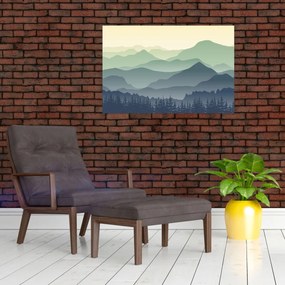 Tablou - Muntele Pădure (90x60 cm)